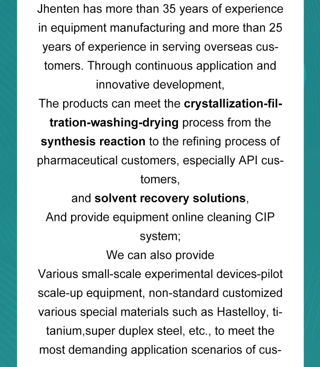Jhenten Machinery  invites you to CPHI & PMEC China 2023！(圖6)